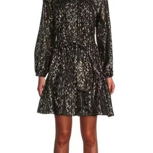 Antonio Milani, black and gold Dress